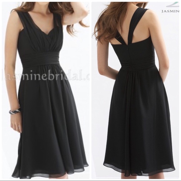 Jasmine B2 Collection Dresses & Skirts - GO-TO Sweetheart Black Chiffon